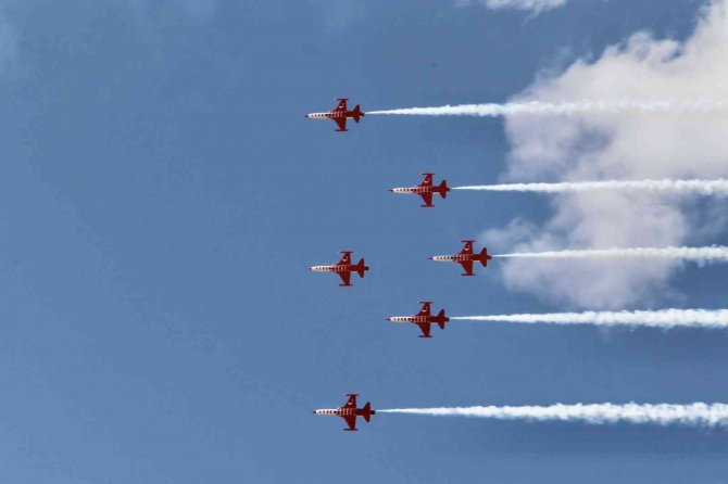 Türk Yıldızları, Ağrı Semalarında Uçtu