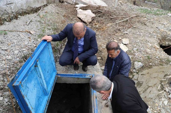 Di̇ski̇ Çüngüş’e Kesintisiz Su Sağlamak İçin Çalışma Başlattı
