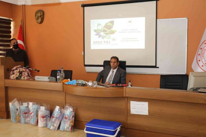 Elazığ’da Bitki Sağlığı Uygulama Toplantısı Düzenlendi