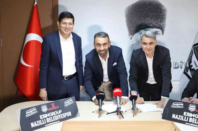 Nazilli Belediyespor’a 13 Milyonluk Sponsorluk Desteği