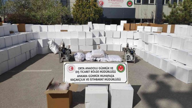 Ankara’da Kaçak Tütün Ve Makaron Oerayonu