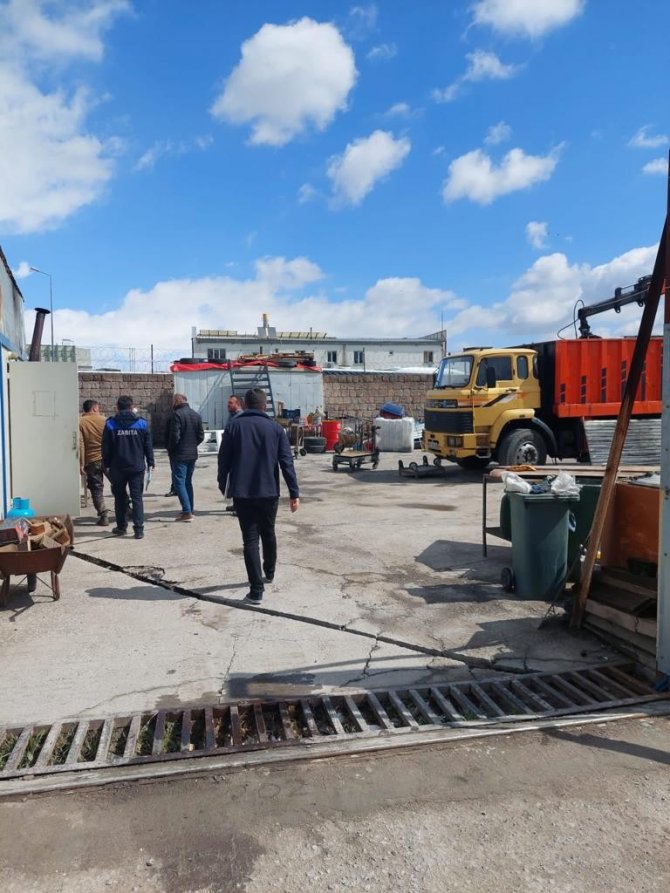 Kayseri’de Hurdacı Denetimleri Sürüyor