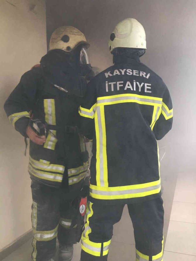 Kocasinan Belediyesi’nde Yangın