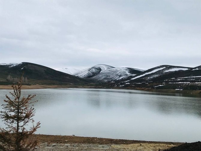 Kurumaya Yüz Tutmuştu Karların Erimesiyle Birlikte Gökçedere Göleti Yeniden Doldu