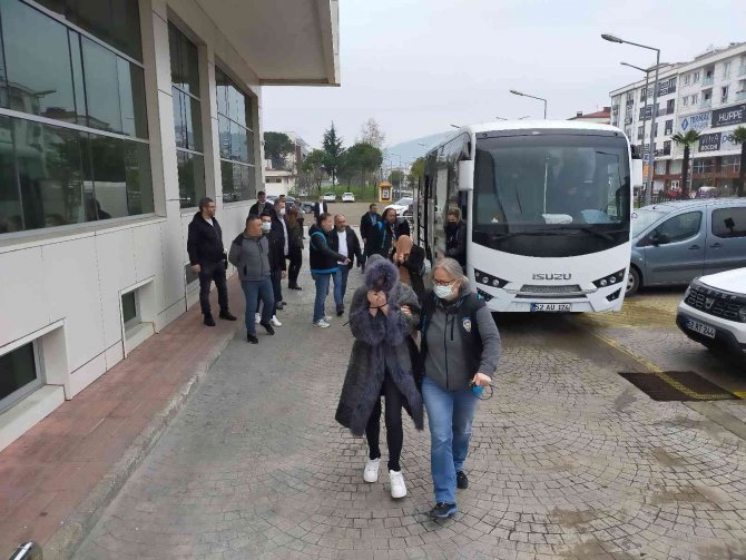 Ordu’daki Fuhuş Operasyonunda Şüpheliler Adliyede