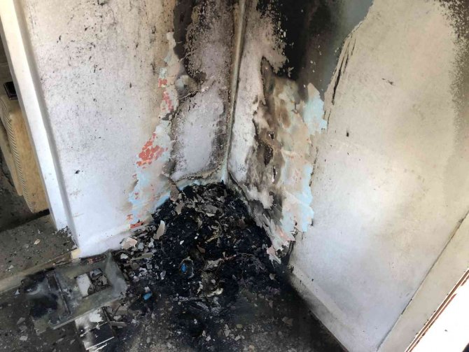 Sinop’ta Yabancı Uyruklu Kişilerin Evinde Yangın