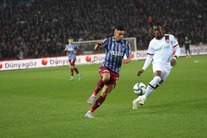 Spor Toto Süper Lig: Trabzonspor: 1 - Karagümrük: 1 (Maç Sonucu)