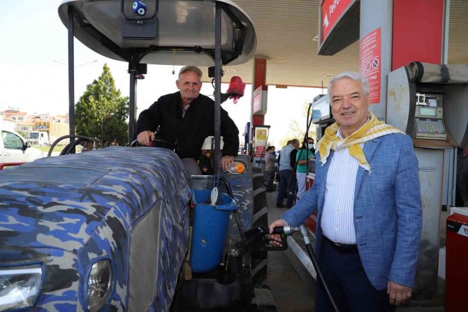 Başkan Bilgin’den Çiftçilere Mazot Desteği
