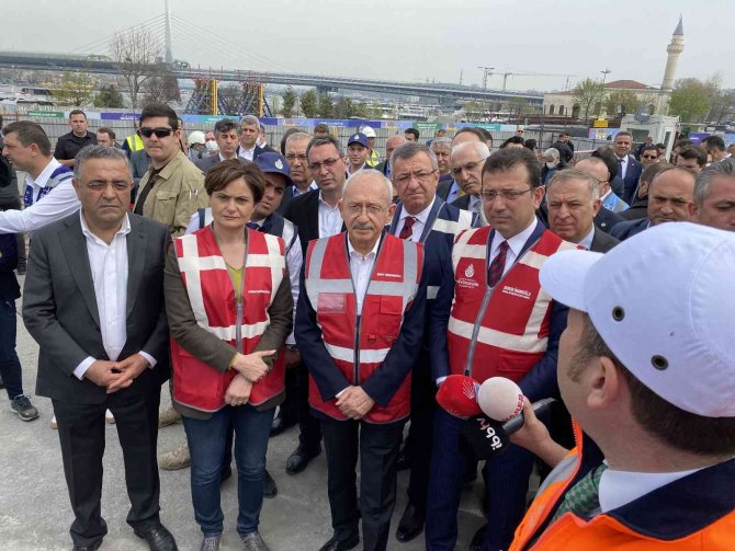 Chp Lideri Kılıçdaroğlu, Unkapanı, Süleymaniye Ve Yerebatan Sarnıcı’nda İncelemelerde Bulundu