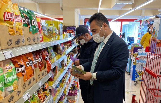 Denetimlerde Tarihi Geçmiş Çok Sayıda Ürün Bulundu