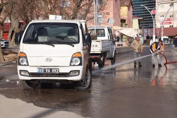 Çukurca Belediyesi’nden Bahar Temizliği