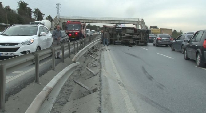 Arnavutköy’de Trafik Kazası: 1 Yaralı