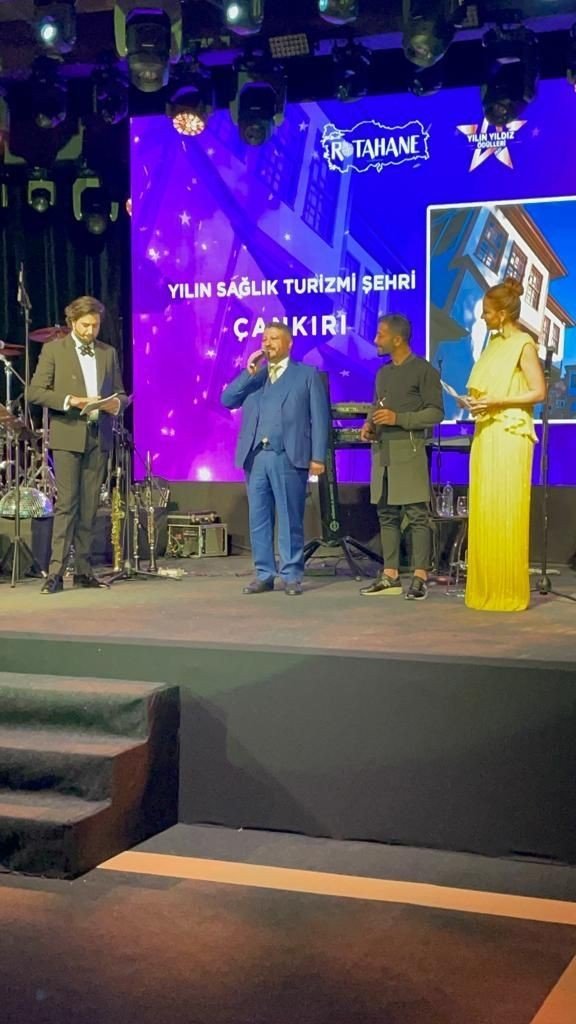 Çankırı "Sağlık Turizmi Şehri" Ödülünün Sahibi Oldu