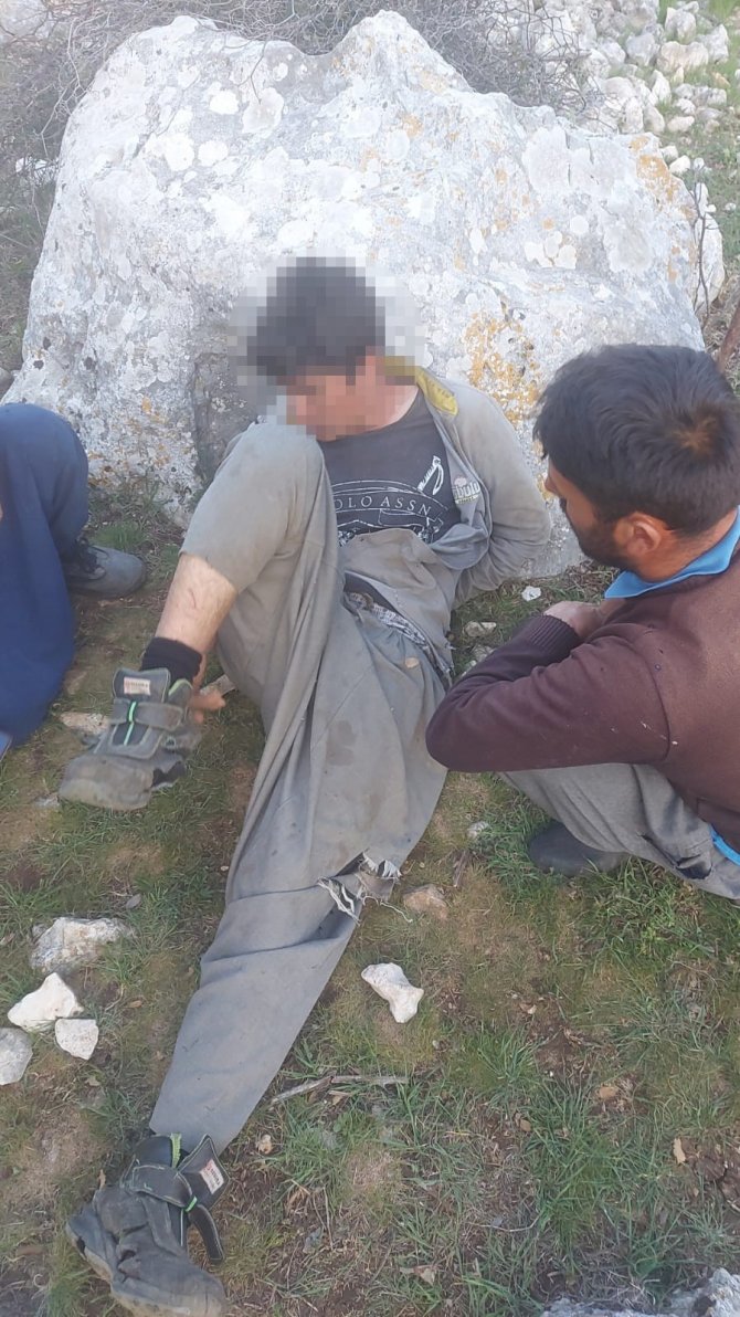 Kaybolan Çoban Yaralı Halde Bulundu
