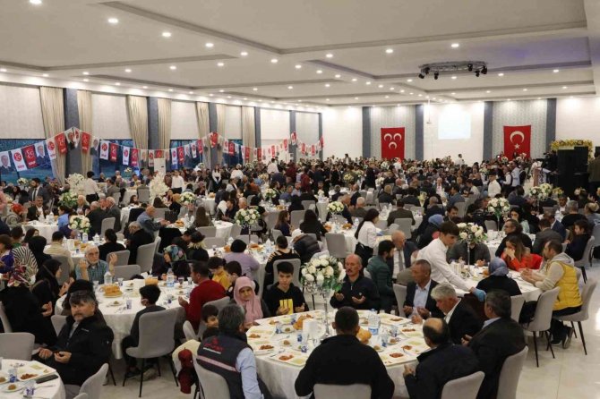 Denizli Mhp’nin İftar Softası, Yüzlerce Partiliyi Buluşturdu
