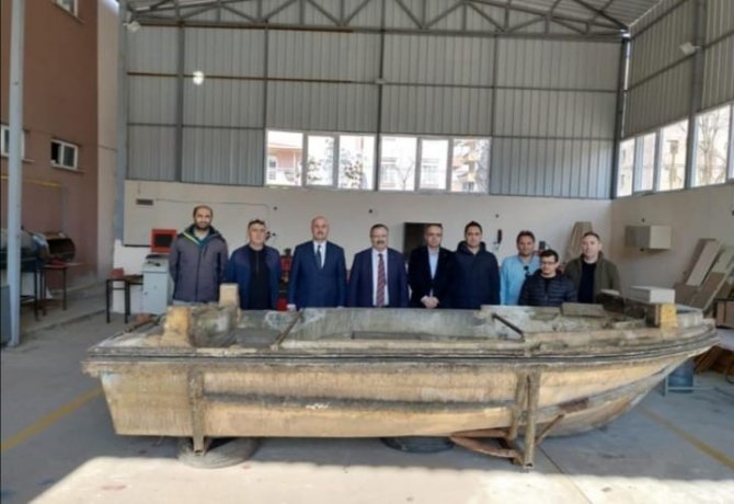 Giresun’da Liseliler Fiber Tekne Yapacak