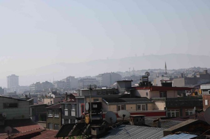 Samsun Güne Puslu Bir Hava İle Uyandı