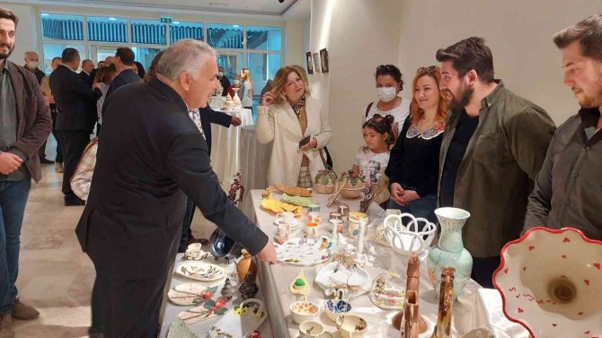 El Emeği Göz Nuru Ürünüler Sergilendi