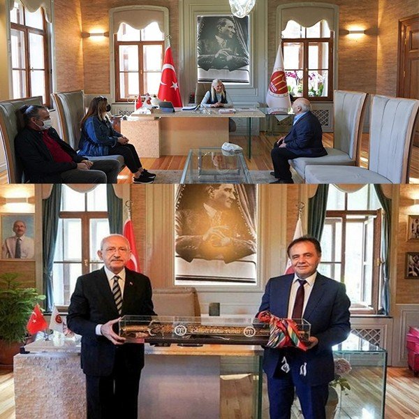 Başkan Vekilinin Makam Odasından Chp Liderinin Fotoğraf Karesini Kaldırmasına Tepki