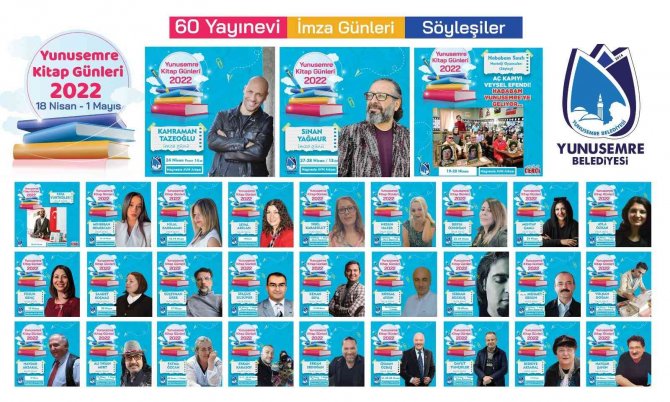 Yunusemre’de Kitap Günleri Başlıyor