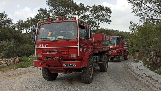 Bodrum’da Yeniden Başlayan Orman Yangını Kontrol Altına Alındı