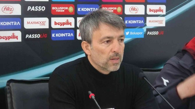 Boluspor - Erzurumspor Maçının Ardından