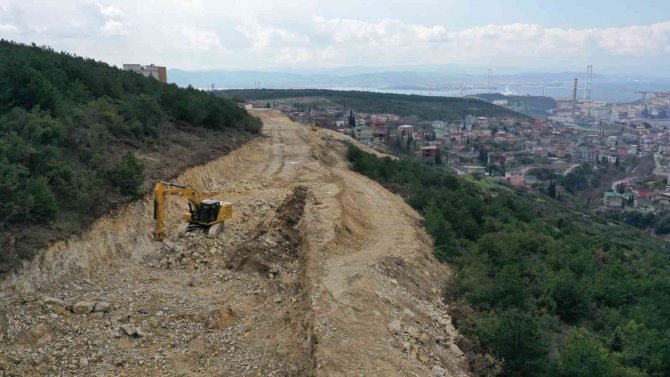 Dilovası Hastane Yolu’nda Sondaj Çalışması Bitti