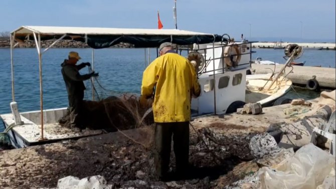 Saros Körfezi’nde Balıkçıları Tedirgin Eden Görüntü