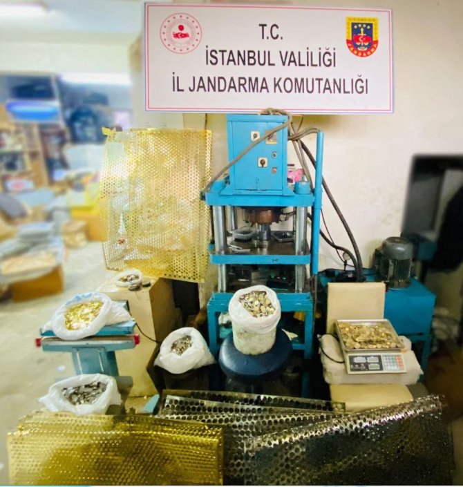 İ̇stanbul’da Sahte Madeni Euro Operasyonu