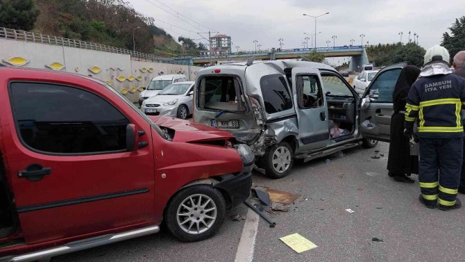 İ̇ftara Giderken Kaza Yaptılar: 2 Yaralı