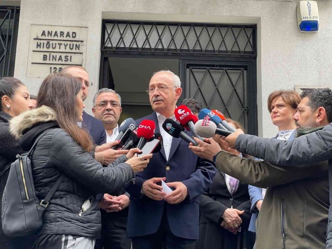 Chp Genel Başkanı Kılıçdaroğlu, Hrant Dink Vakfı’nı Ziyaret Etti
