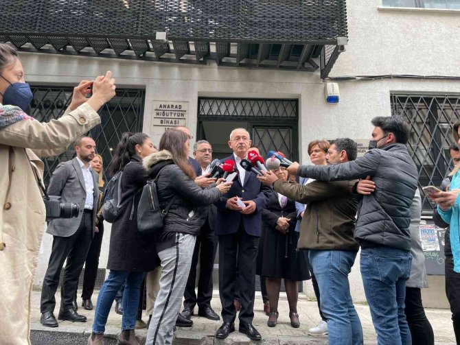 Chp Genel Başkanı Kılıçdaroğlu, Hrant Dink Vakfı’nı Ziyaret Etti