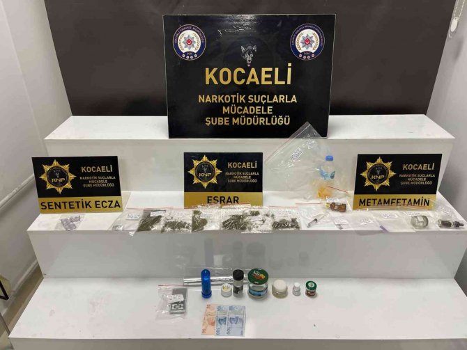 Kocaeli’de Üç Farklı Uyuşturucu Operasyonunda 3 Kişi Tutuklandı
