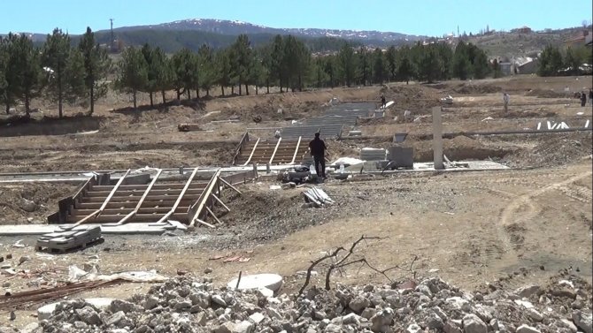 Kütahya Millet Bahçesi Temmuzda Hizmete Açılıyor