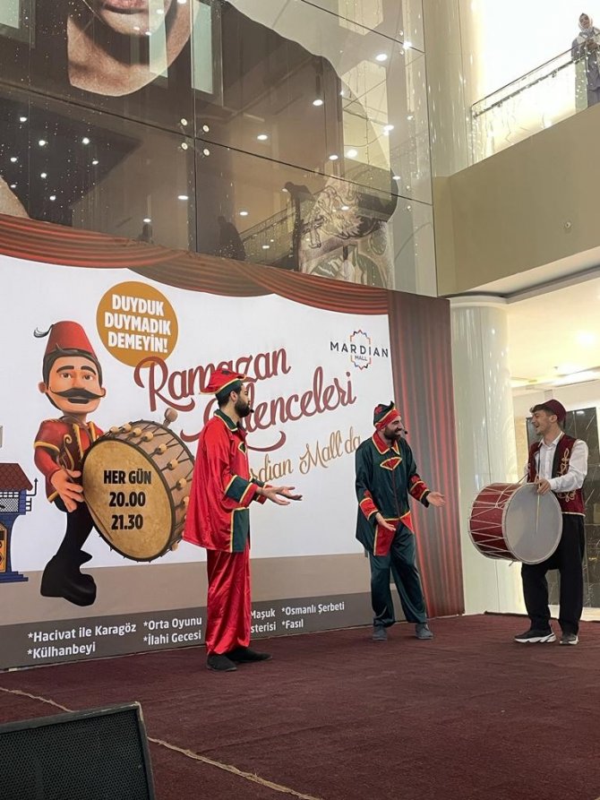 Mardin’de Alışveriş Merkezinde Ramazan Ayı Şenlikleri