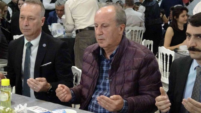 Muharrem İ̇nce: "İ̇ftar Sofraları İftira Sofralarına Döndü"