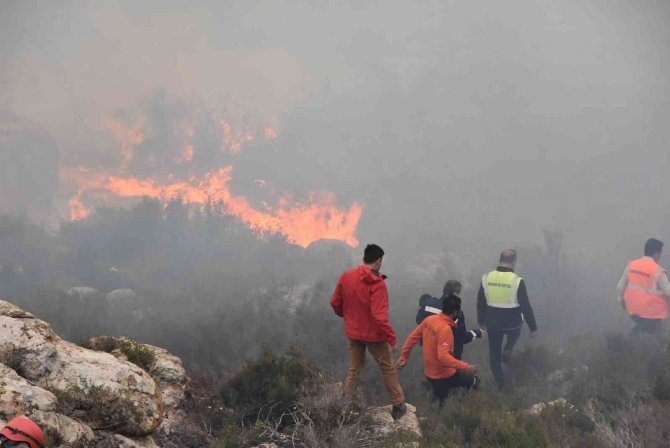 Bodrum’daki Orman Yangını 6 Saat Sonunda Kontrol Altına Alındı