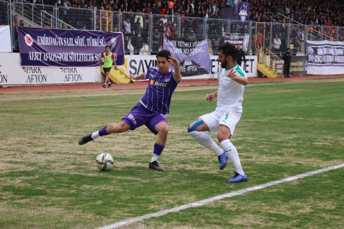 Tff 2. Lig: Afyonspor: 0 - Sivas Belediyespor: 1