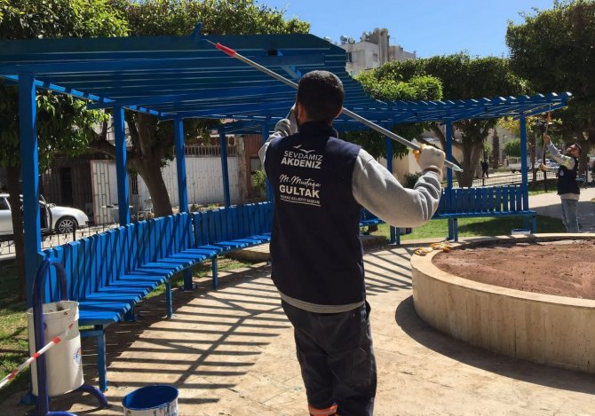 Akdeniz’de Parklar Bahara Hazırlanıyor