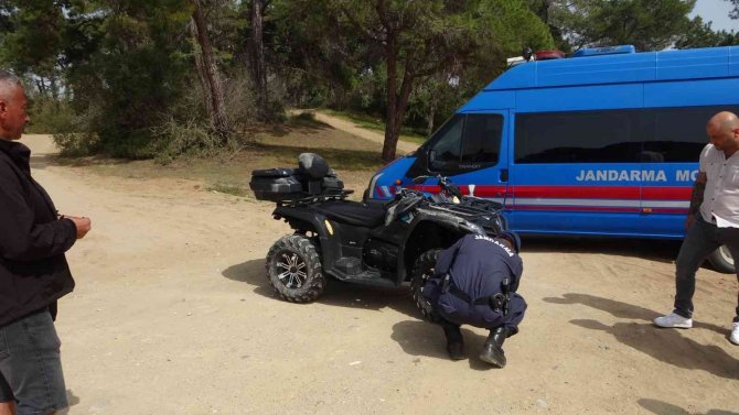Takla Atan Atv’de Bulunan İki Turist Yaralandı