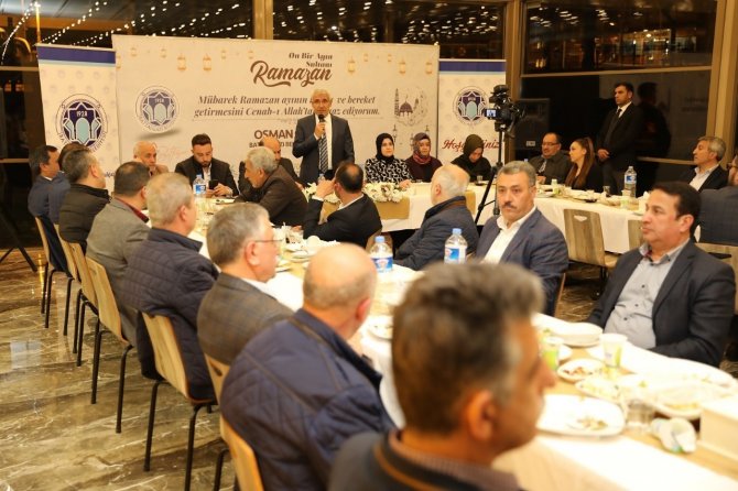 Başkan Güder, Ak Parti İlçe Teşkilatıyla İftarda Buluştu