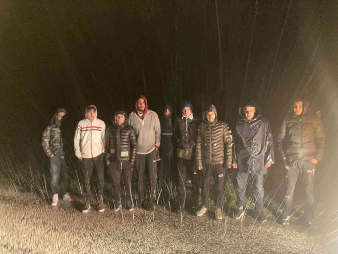 Kırklareli’de 187 Kaçak Göçmen Yakalandı