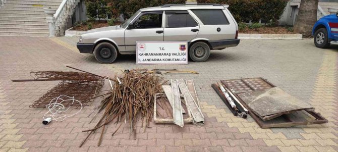 Kahramanmaraş’ta Bağ Evinden Hırsızlığa 2 Gözaltı