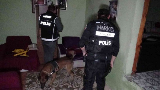 Edremit’te Polisten Suça Ve Suçluya Geçit Yok