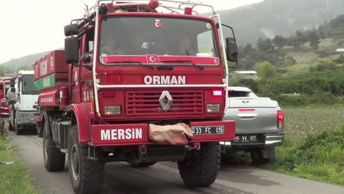 Hatay’daki Orman Yangını Kısmen Kontrol Altına Alındı