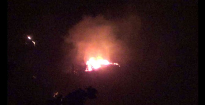 Hatay’da Orman Yangını Sürüyor