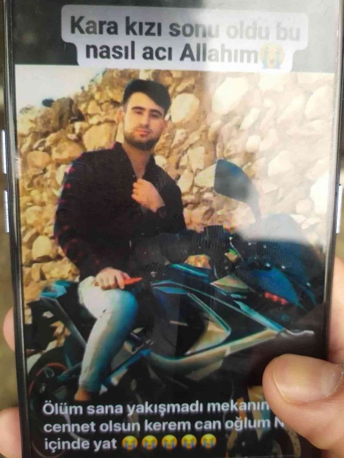 Çok Sevdiği Motosikleti Sonu Oldu
