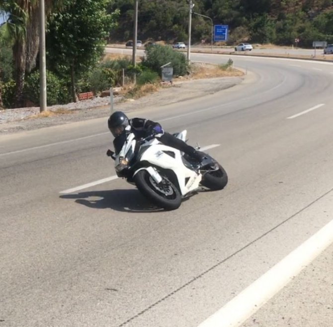 Tutkunu Olduğu Motosiklet Genç Sürücünün Sonu Oldu
