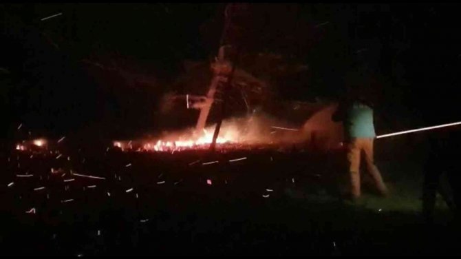Mersin’de Orman Yangını
