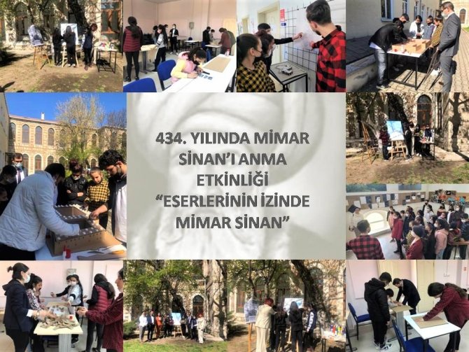 Mimar Sinan Vefatının 434’üncü Yılında “Eserlerinin İ̇zinden Mimar Sinan” Etkinliğiyle Anıldı